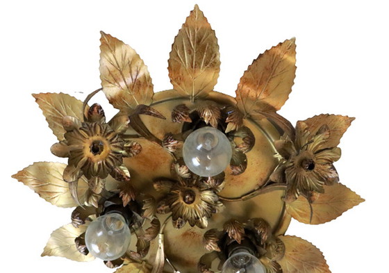 Image 1 of Hollywood Regency ceiling lamp