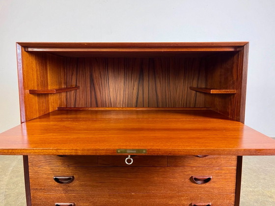 Image 1 of Secretary Peter Hvidt Orla Mølgaard Nielsen Teak Mid Century