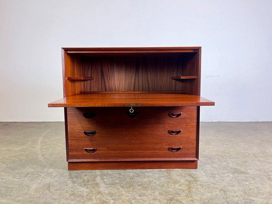 Image 1 of Secretary Peter Hvidt Orla Mølgaard Nielsen Teak Mid Century