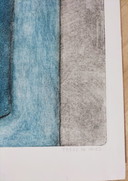 Trees de Vries - etching printed on both sides