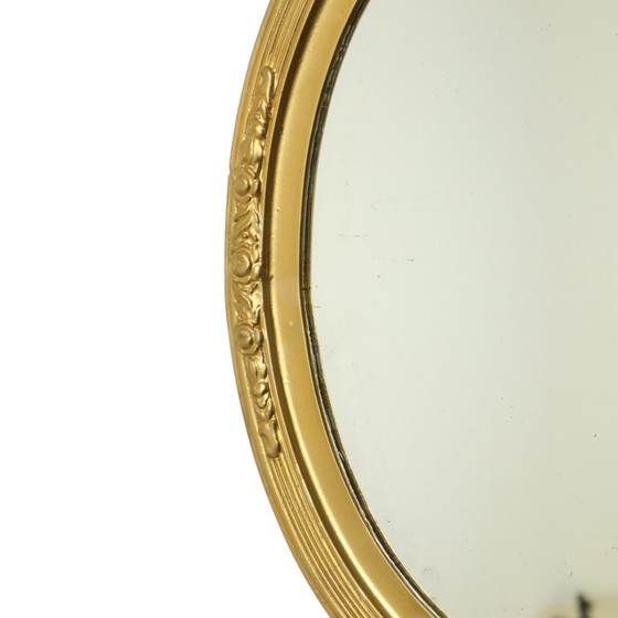 Image 1 of Miroir ovale doré Classic