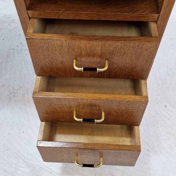 Image 1 of Vintage oak desk, Italy 1960