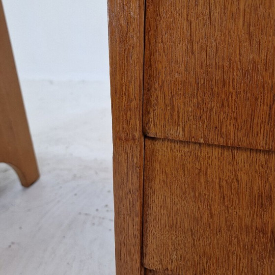 Image 1 of Vintage oak desk, Italy 1960