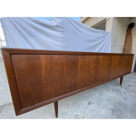 Image 1 of Vintage rosewood sideboard by Roche et Bobois, 1960