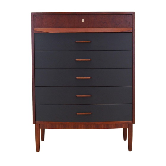 Image 1 of Teak Chest Of Drawers, Danish Design, 1970S, Production: Denmark