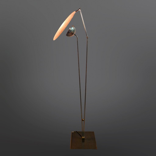 Post modern "O Sole Mio" floor lamp by Catellani & Smith, Italy 1990s