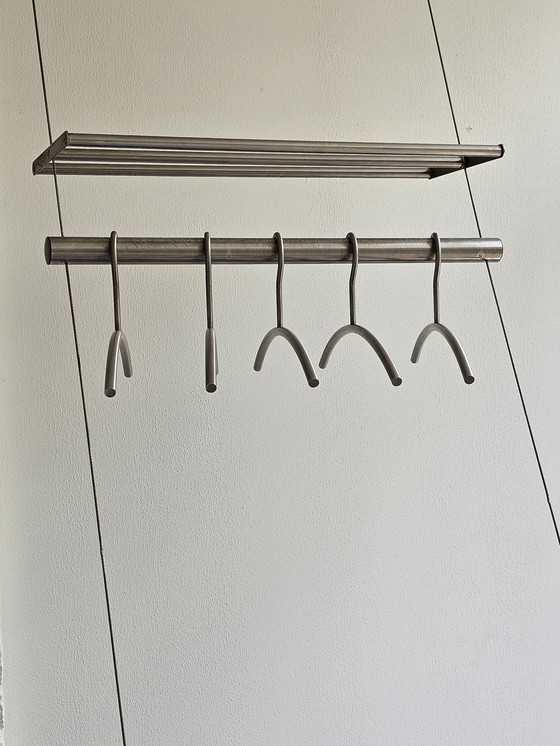 Image 1 of Modern floating coat rack