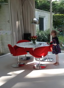 4x chaises Artifort Tulip