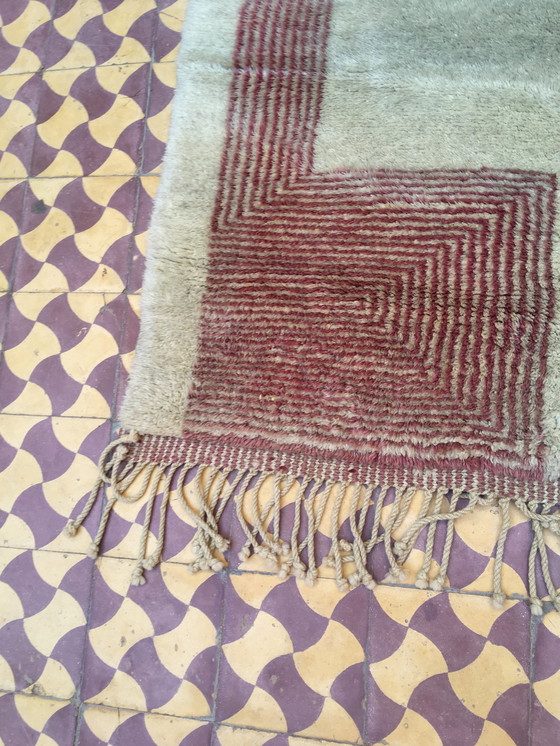 Image 1 of Exceptional Mrirt Berber Rug 300 X 248 Cm