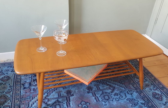 Image 1 of Table basse vintage Windsor Ercol par Lucian Ercolani