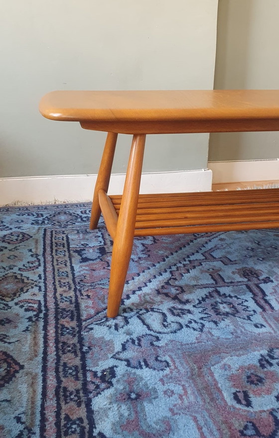 Image 1 of Table basse vintage Windsor Ercol par Lucian Ercolani