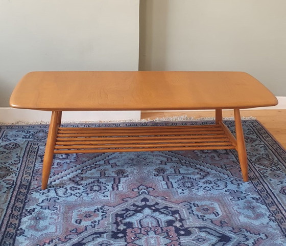 Image 1 of Table basse vintage Windsor Ercol par Lucian Ercolani