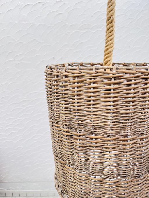 Wicker Hanging Lamp