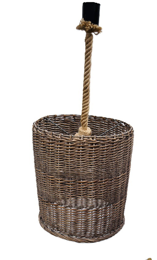 Wicker Hanging Lamp