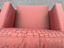 2x Job Armchairs Fabric 