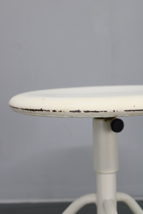 Image 1 of Antique Medical Swivel And Adjustable Stool