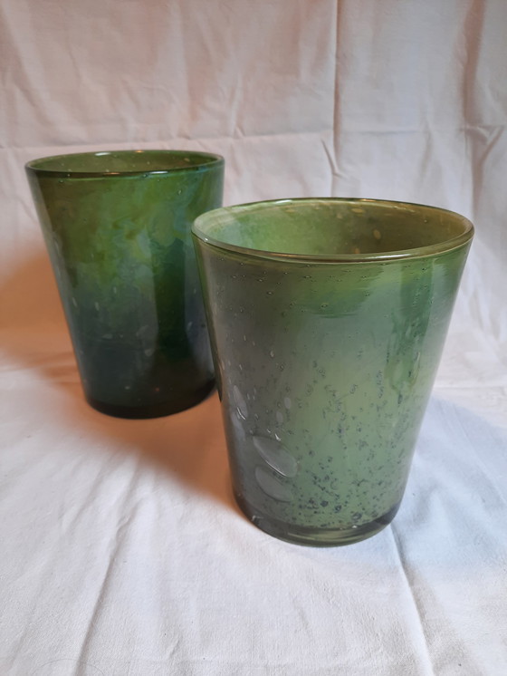 Image 1 of 2x Dean Flower vases