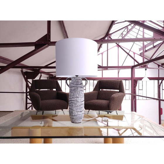 Image 1 of Lampada vintage in ceramica, 1950