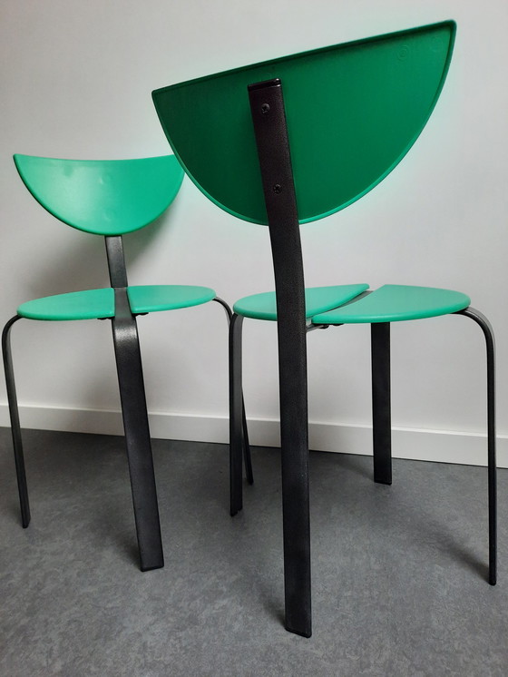 Image 1 of 2x Bent Krogh by Niels Gammelgaard dining room chairs