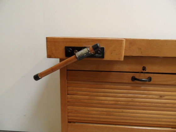 Image 1 of Vintage Workbench With Shutter