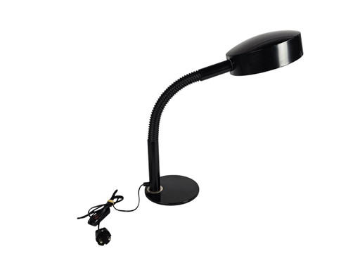 Hala Zeist - Model 708 - Desk Lamp - Black - Flexible Arm - 1970'S