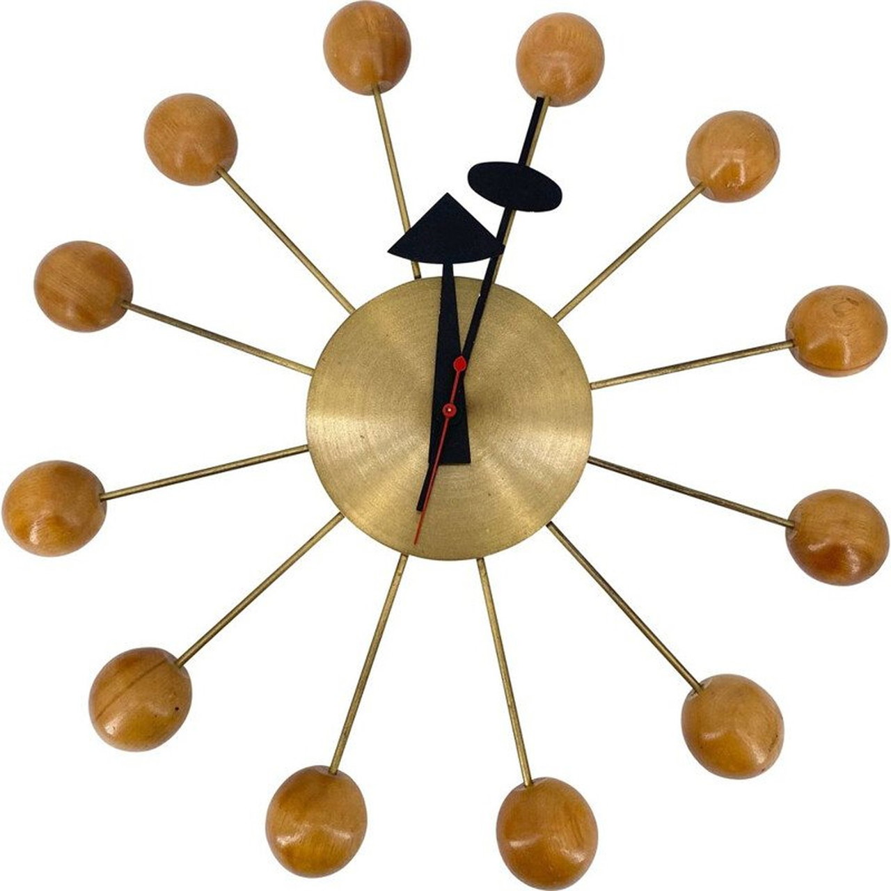 Vintage George Nelson wall clock by Howard Miller 1955s | €1,300