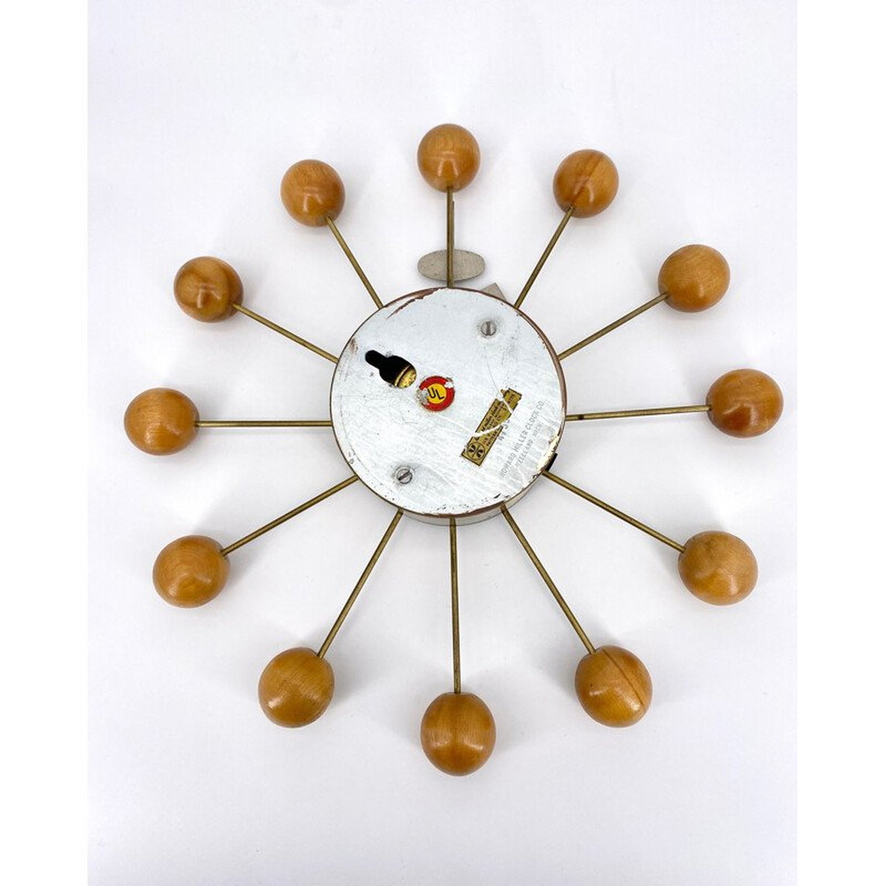 Vintage George Nelson wall clock by Howard Miller 1955s | €1,300