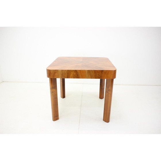 Image 1 of Art Deco vintage extendable dining table, Czechoslovakia 1930s