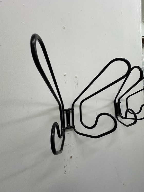 Image 1 of Lot de 2 crochets vintage ikea noir