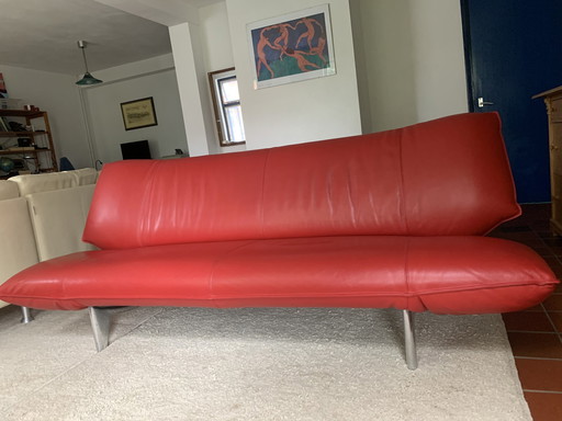 Leolux Tango 3seater in Red