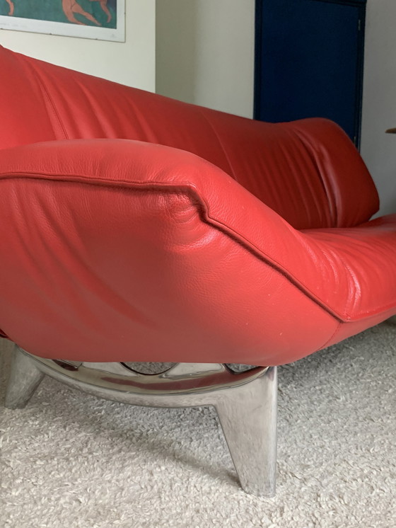 Image 1 of Leolux Tango 3seater in Red