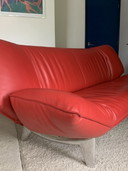 Leolux Tango 3seater in Red