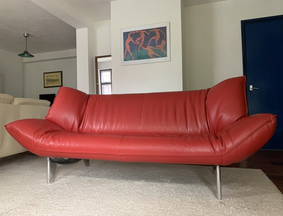 Image 1 of Leolux Tango 3seater in Red