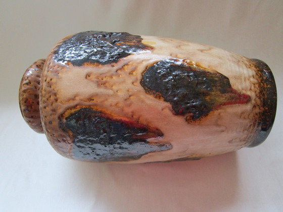 Image 1 of West Germany Lava Floor Vase