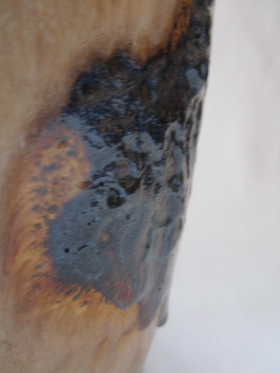 Image 1 of West Germany Lava Floor Vase