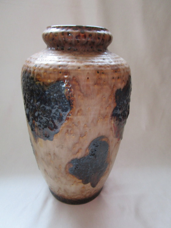 Image 1 of West Germany Lava Floor Vase