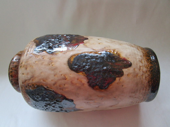 Image 1 of West Germany Lava Floor Vase