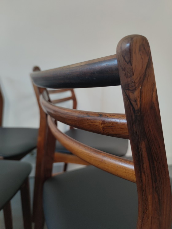 Image 1 of Vintage Danish Dining Room Set Vestervig Eriksen in Rosewood