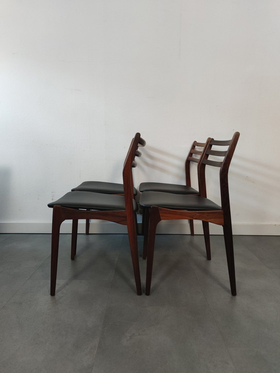Image 1 of Vintage Danish Dining Room Set Vestervig Eriksen in Rosewood