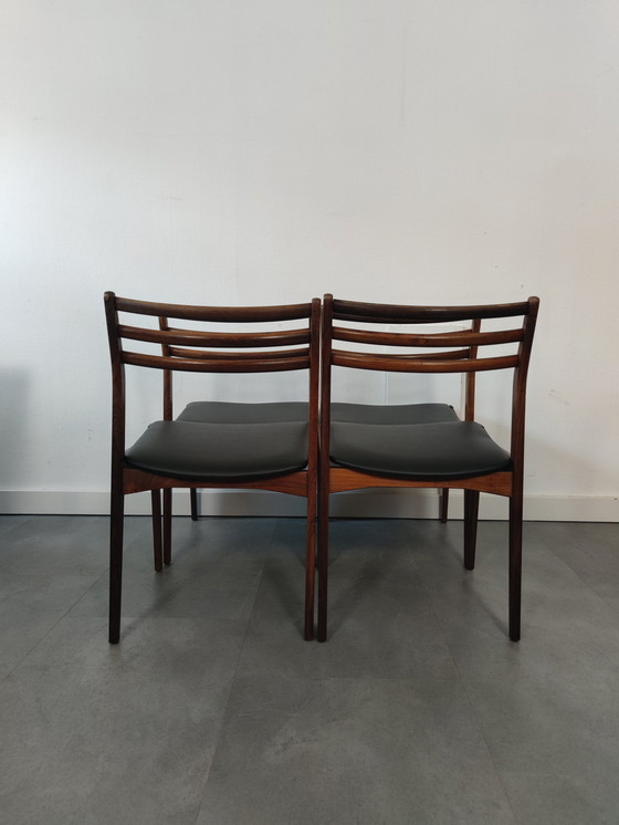 Image 1 of Vintage Danish Dining Room Set Vestervig Eriksen in Rosewood