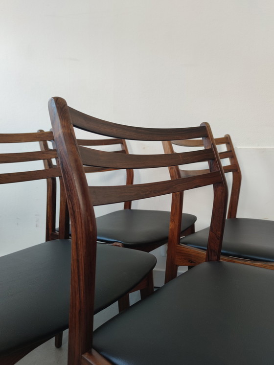 Image 1 of Vintage Danish Dining Room Set Vestervig Eriksen in Rosewood