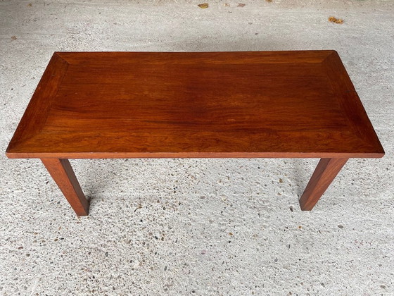 Image 1 of Vintage French Farmhouse Oak Coffee Table 1950’s