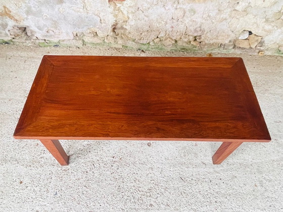 Image 1 of Vintage French Farmhouse Oak Coffee Table 1950’s