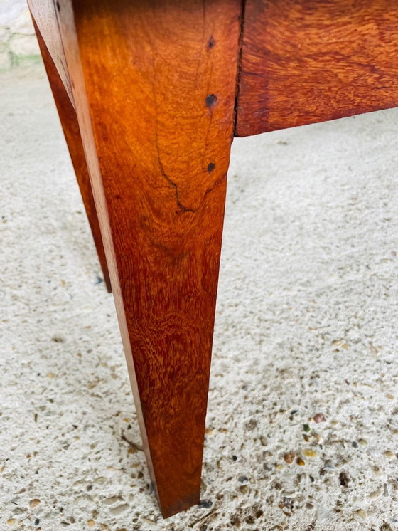 Image 1 of Vintage French Farmhouse Oak Coffee Table 1950’s