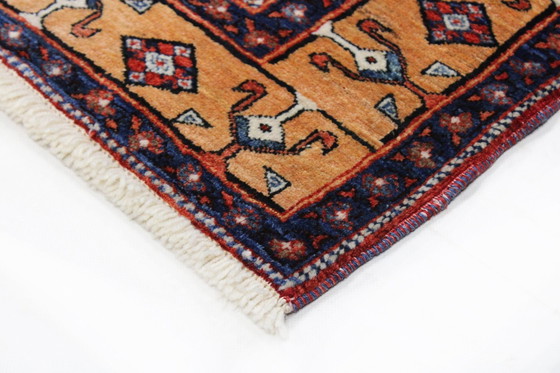 Image 1 of Original hand-knotted Persian carpet Gabbeh Ghashghai 160 X 100 Cm Nomadic carpet