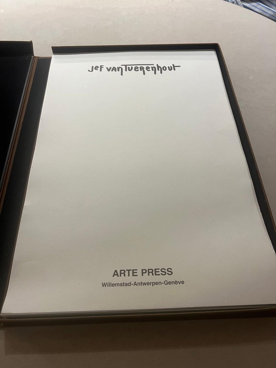 Image 1 of Jef Van Tuerenhout Signed Arte Presse Art Folder