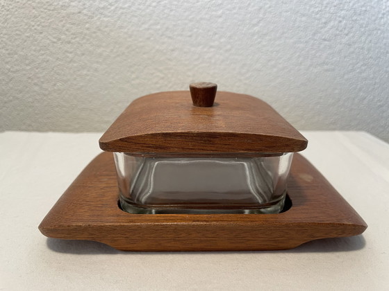 Image 1 of Holmegaard butter dish