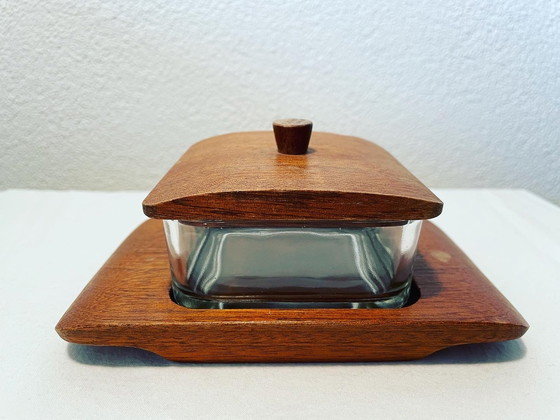 Image 1 of Holmegaard butter dish