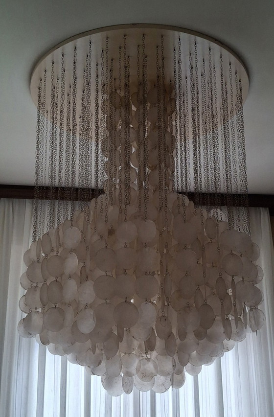 Image 1 of Verner Panton Chandelier Seachelles 1960