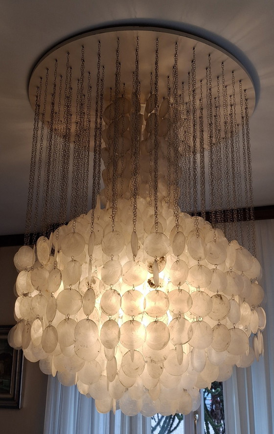 Image 1 of Verner Panton Chandelier Seachelles 1960